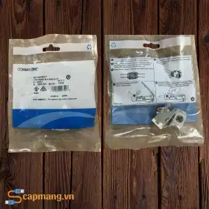 Bao bì Ổ cắm mạng cat6A chống nhiễu Commscope/AMP mã 2153449-1