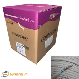Cáp mạng Cat5e chống nhiễu Commscope/AMP mã 219413-2, 305m/thùng