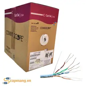 Cáp mạng Cat5e Commscope/AMP 6-219590-2, 305m/thùng