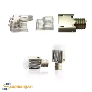 Đầu bấm RJ45 Cat6 3 mảnh Commscope/AMP 6-2111979-3