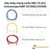 Dây nhảy mạng cat5e 50ft (15.2m) Commscope/AMP CO155D2-XXF050