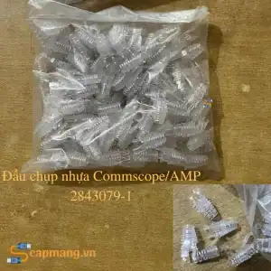 Đóng gói Đầu chụp nhựa Commscope/AMP 2843079-1