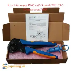 Đóng gói Kìm bấm mạng RJ45 cat6 3 mảnh 790163-5 Commscope/AMP