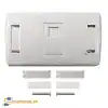Mặt nạ mạng 1 cổng, màu trắng 2-1427030-1 Commscope/AMP