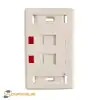 Mặt nạ mạng 2 cổng HCN màu Almond mã 272368-2