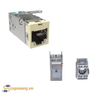Ổ cắm mạng cat6A chống nhiễu Commscope/AMP mã 2153449-1