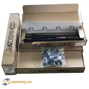 Quy cách đóng gói patch panel 24 cổng Commscope