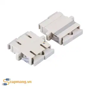 Adapter SC duplex OM3/OM4 mã 2122572-1 Commscope/AMP