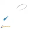Dây hàn quang singlemode LC/UPC 1.5M mã EH0108-003 Commscope/AMP