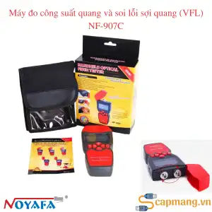 Máy đo công suất quang và soi lỗi sợi quang (VFL) NF-907C
