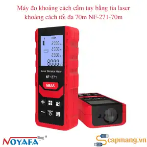 Máy đo khoảng cách cầm tay bằng tia laser khoảng cách tối đa 70m NF-271-70m