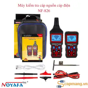 Máy kiểm tra cáp nguồn cáp điện NF-826, không kiểm tra cáp mạng