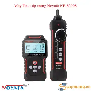 Máy Test Cáp Mạng Noyafa NF-8209S: Đo Chiều Dài, Dò Dây, Test PoE Chính Xác