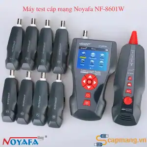 Máy test cáp mạng Noyafa NF-8601W đa năng màn hình LCD