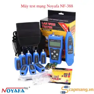 Máy test mạng Noyafa NF-388: Đo & dò dây chính xác, màn hình LCD