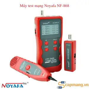 Máy test mạng Noyafa NF-868 đa năng, LCD hiển thị