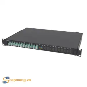ODF 24FO OM3/OM4 1U (12 LC DUPLEX) mã 760241652 Commscope/AMP