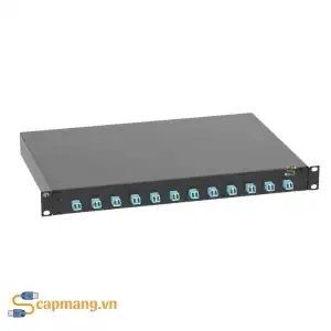 ODF 24FO (12 cổng LC đôi) MM hiệu Panduit mã FD1W12AQDLCZ