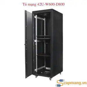 Tủ mạng 42U-W600-D800