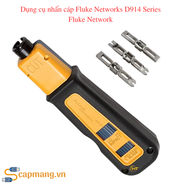 Bộ dụng cụ nhấn cáp Fluke Networks D914 Series Fluke Network