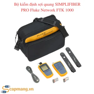 Bộ kiểm định sợi quang SIMPLIFIBER PRO Fluke Network FTK 1000 đầy đủ phụ kiện