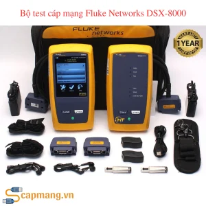 Bộ test cáp mạng Fluke Networks DSX-8000 đầy đủ phụ kiện
