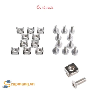 Đai ốc cài M6 - Ốc rack