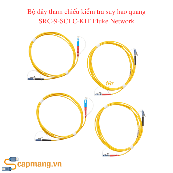 Bộ dây tham chiếu kiểm tra suy hao quang SRC-9-SCLC-KIT Fluke Network