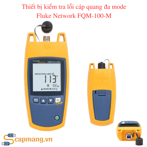 Thiết bị kiểm tra lỗi cáp quang đa mode Fluke Network FQM-100-M