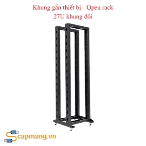 Khung gắn thiết bị 19'' 27U khung đôi Open Rack