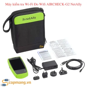 Bộ máy kiểm tra Wi-Fi Đo Wifi AIRCHECK-G2 NetAlly đầy đủ phụ kiện