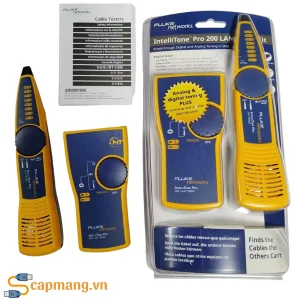 Đóng gói máy test cáp mạng Fluke Networks MT-8200-60-KIT Intelliton Pro 200