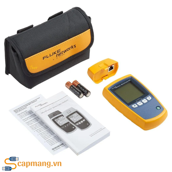 Máy test cáp mạng Fluke MicroScanner MS-POE - Ảnh 2