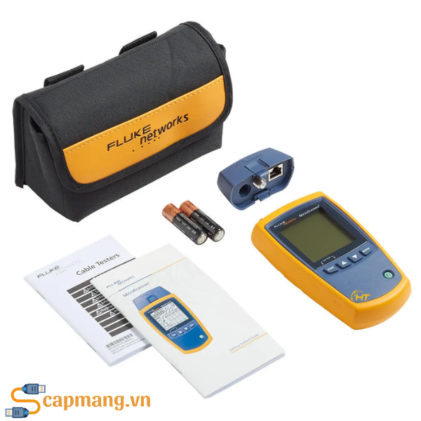 Máy test cáp mạng Fluke MicroScanner2 MS2-100 đầy đủ phụ kiện