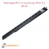 Thanh nguồn PDU 12 cổng đa năng, MCB 32A, gắn dọc tủ rack