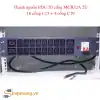 PDU 20 cổng C13 C19, MCB32A, chuẩn 19", 2U gồm 16 cổng C13 và 4 cổng C19, 250V, dây điện 3x2.5mm dài 1.5m.