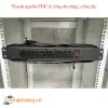 Thanh nguồn PDU 6 cổng đa năng, công tắc, chuẩn 19" 1U