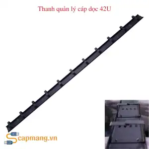 Thanh quản lý cáp dọc 42U