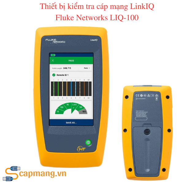Thiết bị kiểm tra cáp mạng LinkIQ Fluke Networks LIQ-100