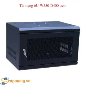 Tủ mạng 6U-W550-D400 treo